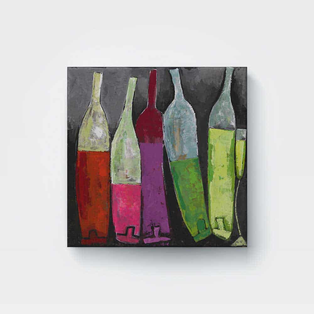 Reproduction  Bouteilles Fluos