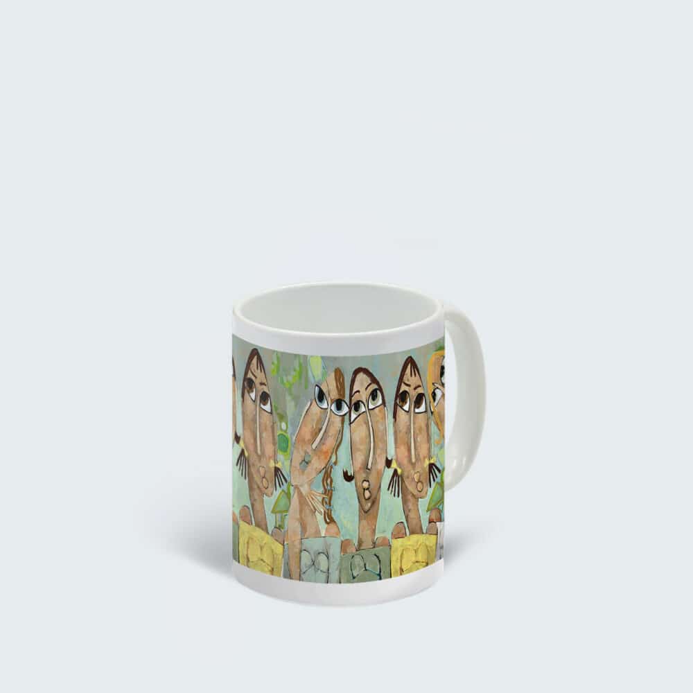 Mini-mug  Les Filles en prairie