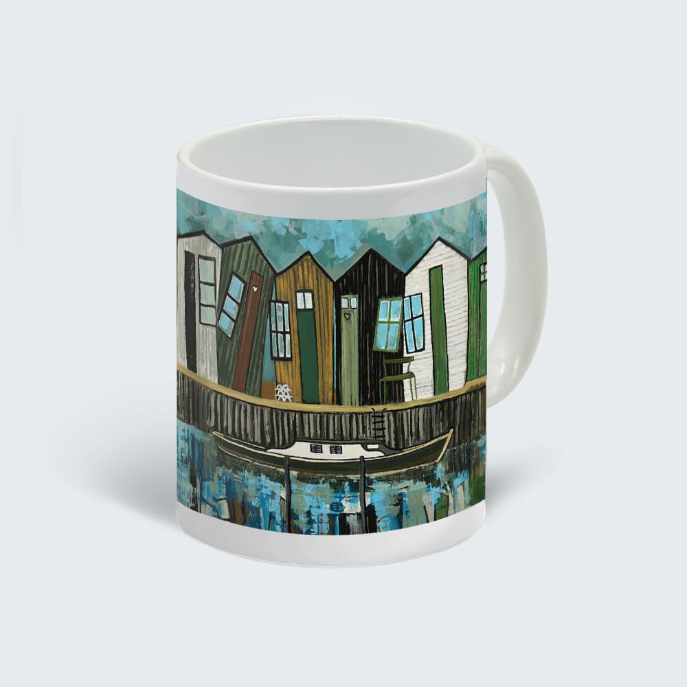 Mug Trio Pinasse Bleue et verte