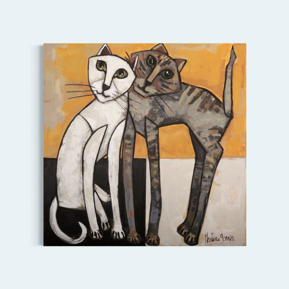 Reproduction Chatte et Chat 1