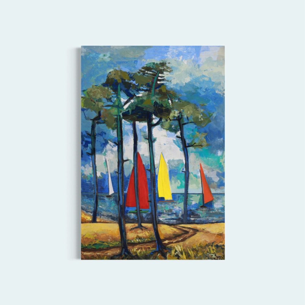 NEW Reproduction Les Pins des Landes