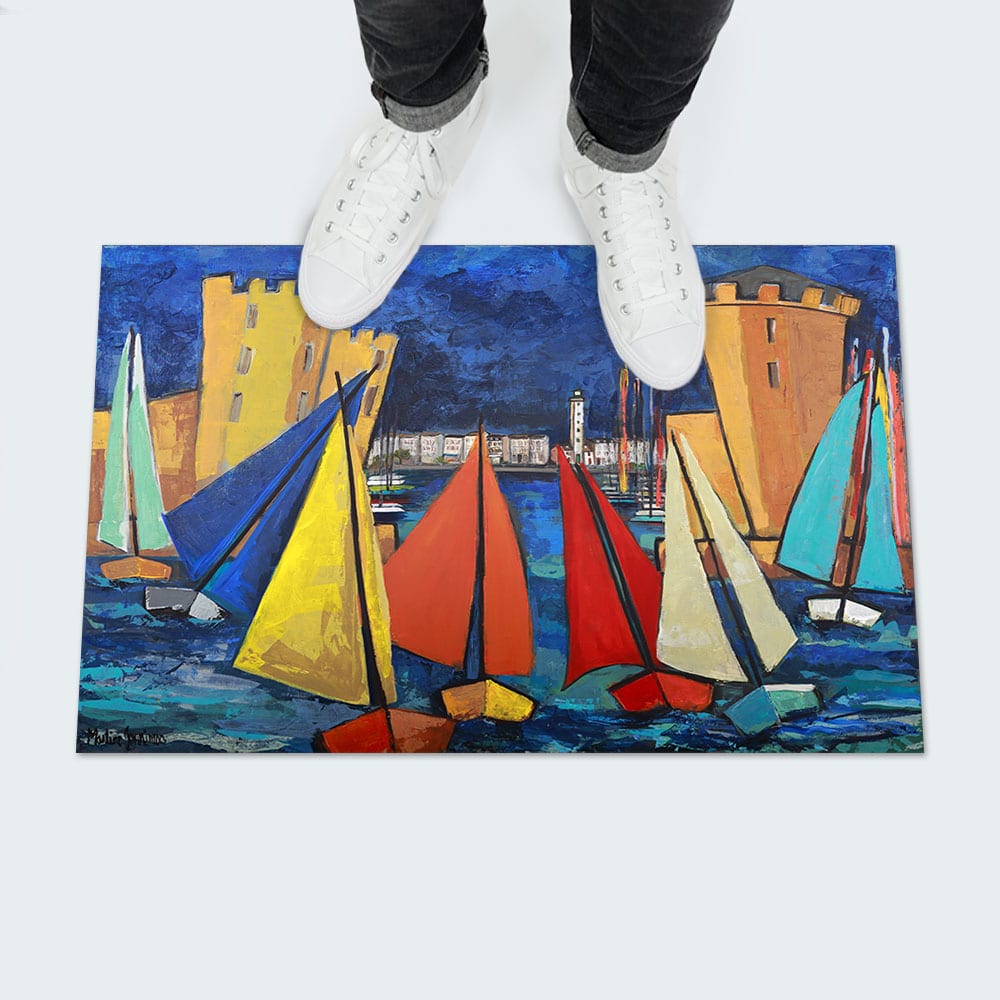 NEW Tapis de sol Le Port de la Rochelle