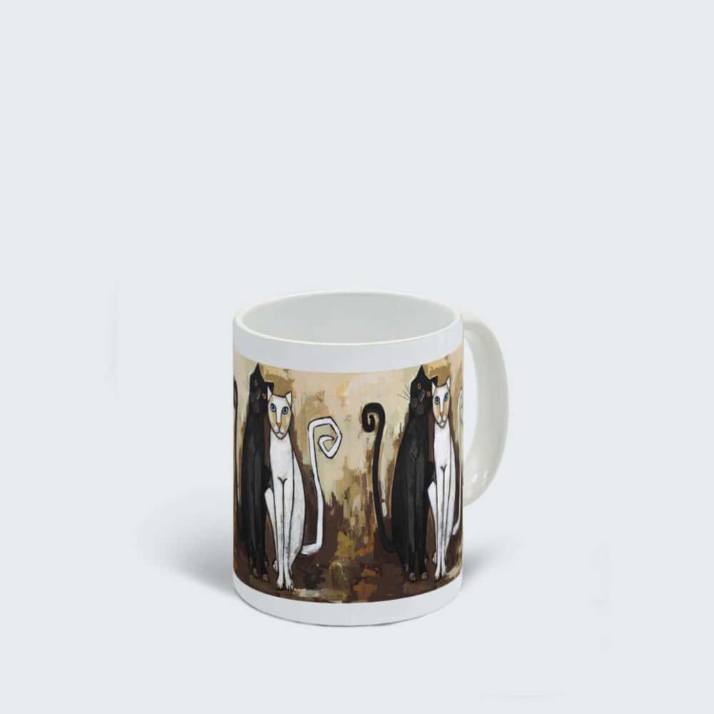 Mini-mug  Couple de chats