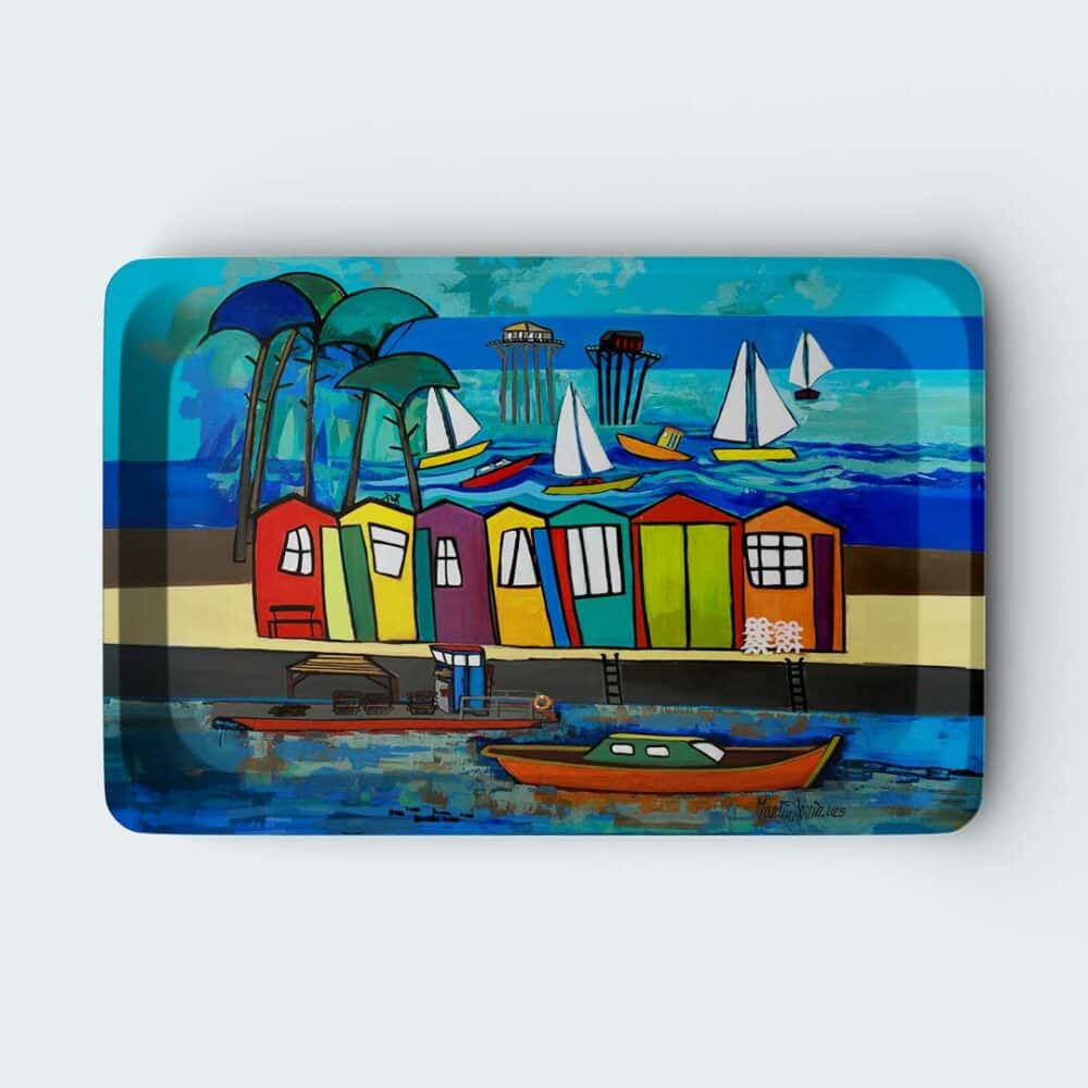 Plateau Bassin de Rêve 37x28 cm