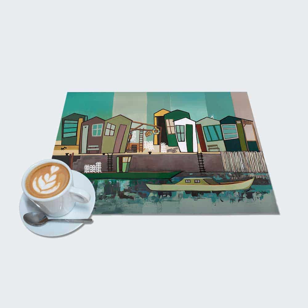 New Set Duo Plate et pinasse vertes