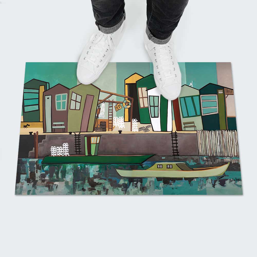 New Tapis de sol Duo Plate et Pinasse vertes